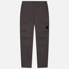 Мужские брюки C.P. Company Stretch Sateen Ergonomic Lens Double Cargo, цвет фиолетовый, размер 46