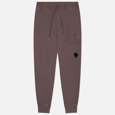 Мужские брюки C.P. Company Brushed And Emerized Diagonal Fleece Cargo, цвет фиолетовый, размер S