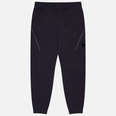 Мужские брюки C.P. Company Diagonal Raised Fleece Panelled Lens, цвет фиолетовый, размер S