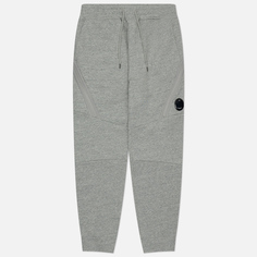 Мужские брюки C.P. Company Diagonal Raised Fleece Panelled Lens, цвет серый, размер S