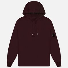 Мужская толстовка C.P. Company Light Fleece Hoodie Garment Dyed, цвет фиолетовый, размер S
