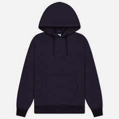 Мужская толстовка C.P. Company Brushed And Emerized Diagonal Fleece Logo Hoodie, цвет фиолетовый, размер S