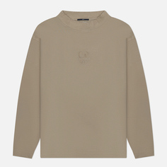 Мужская толстовка C.P. Company Boxy Funnel Neck, цвет бежевый, размер S
