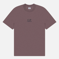 Мужская футболка C.P. Company 30/1 Bold British Sailor, цвет фиолетовый, размер S