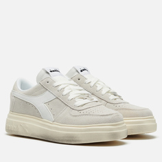 Женские кроссовки Diadora Magic Bold Suede, цвет белый, размер 36.5 EU