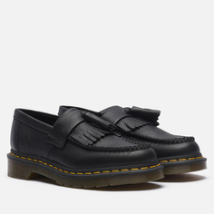 Женские ботинки лоферы Dr. Martens Adrian Virginia, цвет чёрный, размер 36 EU