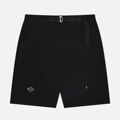 Мужские шорты Evisu Evisukuro Garment Dyed, цвет чёрный, размер S