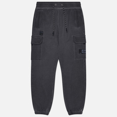 Мужские брюки Evisu Evisukuro Spray Dyed Multi Labels, цвет серый, размер S