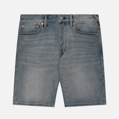 Мужские шорты Evisu Godhead Daicock Printed, цвет голубой, размер 30