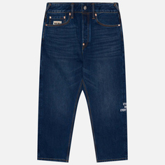 Мужские джинсы Evisu Seagull Embroidery & Koinobori Print, цвет синий, размер 30