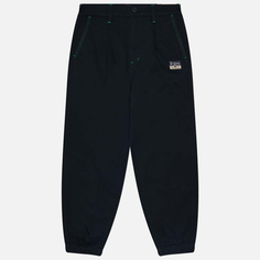Мужские брюки Evisu Contrast Stitching Logo Printed Joggers, цвет чёрный, размер 30