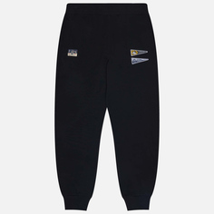 Мужские брюки Evisu Four Suits Daruma Daicock Printed, цвет чёрный, размер S