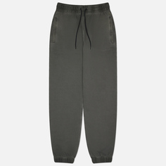 Мужские брюки MSGM Regular Signature Tonal Embroidery, цвет серый, размер S