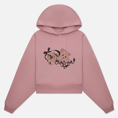 Женская толстовка MSGM Cute Cats Hoodie, цвет розовый, размер XS