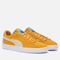 Кроссовки Puma Suede Classic XXI, цвет оранжевый, размер 37 EU