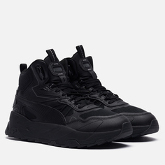 Мужские кроссовки Puma Trinity Mid Hybrid, цвет чёрный, размер 40.5 EU