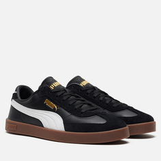 Мужские кроссовки Puma Club II Era, цвет чёрный, размер 40.5 EU