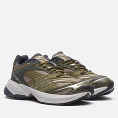 Кроссовки Puma Velophasis Metal Nylon, цвет оливковый, размер 37 EU