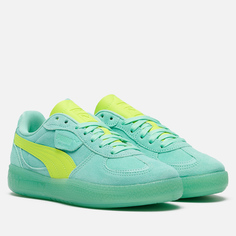 Женские кроссовки Puma Palermo Moda Xtra, цвет зелёный, размер 36 EU