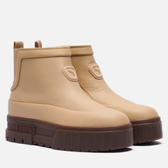 Женские ботинки Puma Mayze Wellis Boot Leather, цвет коричневый, размер 36 EU