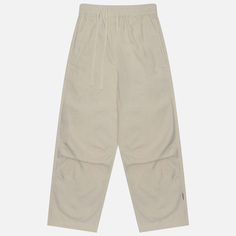 Мужские брюки maharishi Hemp Asym 3/4 Track, цвет бежевый, размер S
