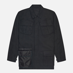 Мужская демисезонная куртка maharishi Hemp Jungle Utility, цвет чёрный, размер S