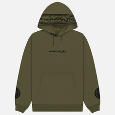 Мужская толстовка maharishi Thar Desert Hoodie, цвет оливковый, размер S