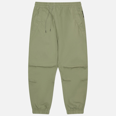 Мужские брюки maharishi Asym Track Light Cotton Poplin, цвет зелёный, размер S