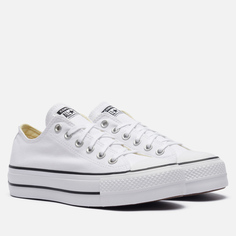 Женские кеды Converse Chuck Taylor All Star Canvas Platform, цвет белый, размер 36.5 EU
