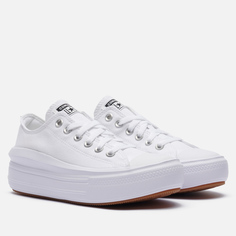 Женские кеды Converse Chuck Taylor All Star Move Canvas Platform, цвет белый, размер 36.5 EU