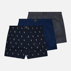 Комплект мужских трусов Polo Ralph Lauren Open Classic Boxer 3-Pack, цвет комбинированный, размер S