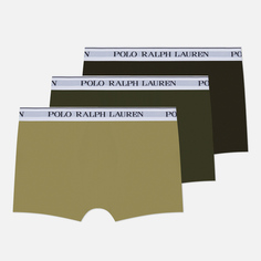Комплект мужских трусов Polo Ralph Lauren Classic Trunk 3-Pack, цвет комбинированный, размер S