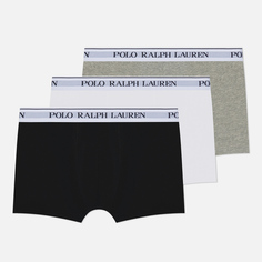 Комплект мужских трусов Polo Ralph Lauren Classic Trunk 3-Pack, цвет комбинированный, размер S