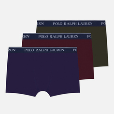 Комплект мужских трусов Polo Ralph Lauren Classic Trunk 3-Pack, цвет комбинированный, размер S