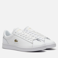 Женские кроссовки Lacoste Carnaby Platform, цвет белый, размер 36 EU