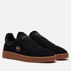 Мужские кроссовки Lacoste Baseshot Premium, цвет чёрный, размер 40.5 EU