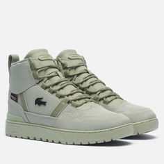 Мужские ботинки Lacoste T-Clip Winter Mid, цвет оливковый, размер 40 EU
