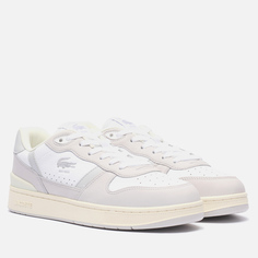 Мужские кроссовки Lacoste T-Clip Set, цвет белый, размер 40.5 EU