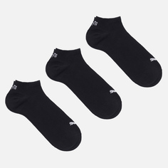 Комплект носков Puma 3-Pack Plain, цвет чёрный, размер 35-38 EU