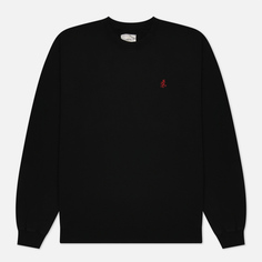 Мужская толстовка Gramicci Basic Crew Neck, цвет чёрный, размер S