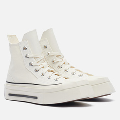Женские кеды Converse Chuck 70 De Luxe Squared, цвет бежевый, размер 36.5 EU