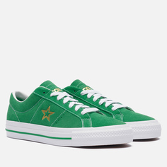 Кеды Converse One Star Pro Suede, цвет зелёный, размер 36 EU