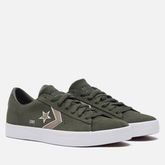 Мужские кеды Converse PL Vulc Pro Classic Suede, цвет зелёный, размер 40.5 EU