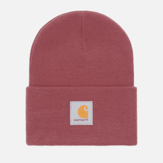 Шапка Carhartt Knit Cuffed, цвет красный