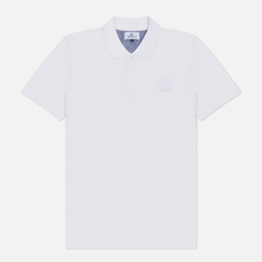 Мужское поло Aquascutum Active Crest, цвет белый, размер S