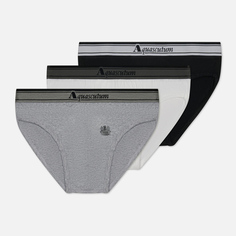 Комплект мужских трусов Aquascutum Active Underwear Brief 3-Pack, цвет комбинированный, размер S