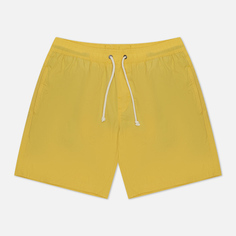 Мужские шорты Aquascutum Pocket Logo Beach, цвет жёлтый, размер S