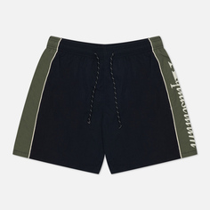 Мужские шорты Aquascutum Beach Logo Volley, цвет чёрный, размер S