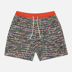 Мужские шорты Aquascutum Beach Camo Volley, цвет бежевый, размер S