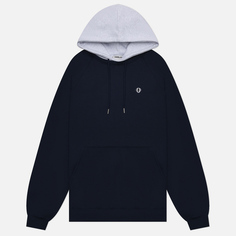 Мужская толстовка Anglan Double Color Wappen Raglan Hoodie, цвет синий, размер M